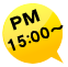 PM15:00～